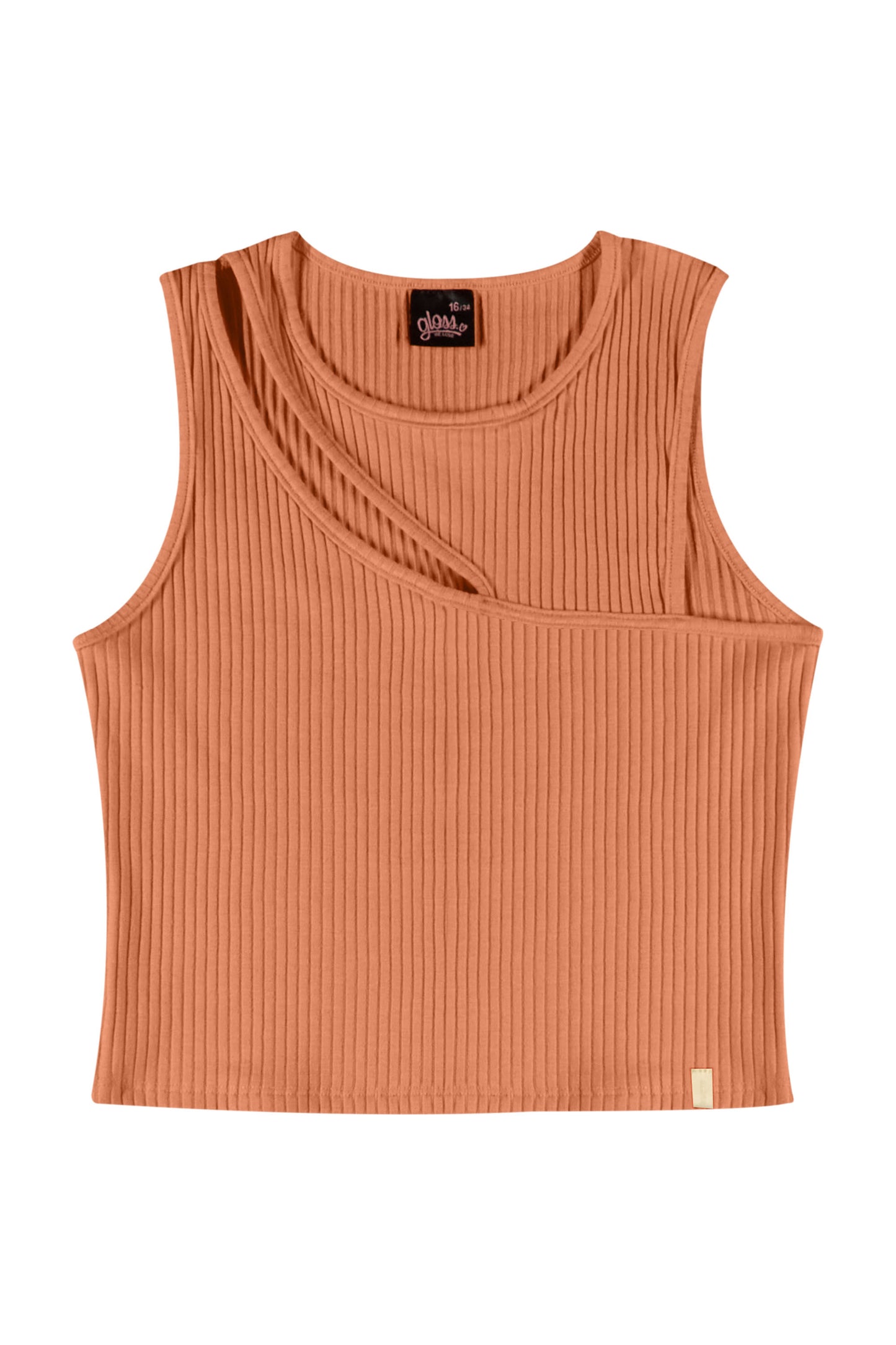 Camisa Blusa Gloss Naranja Niña Grande 31875-151247