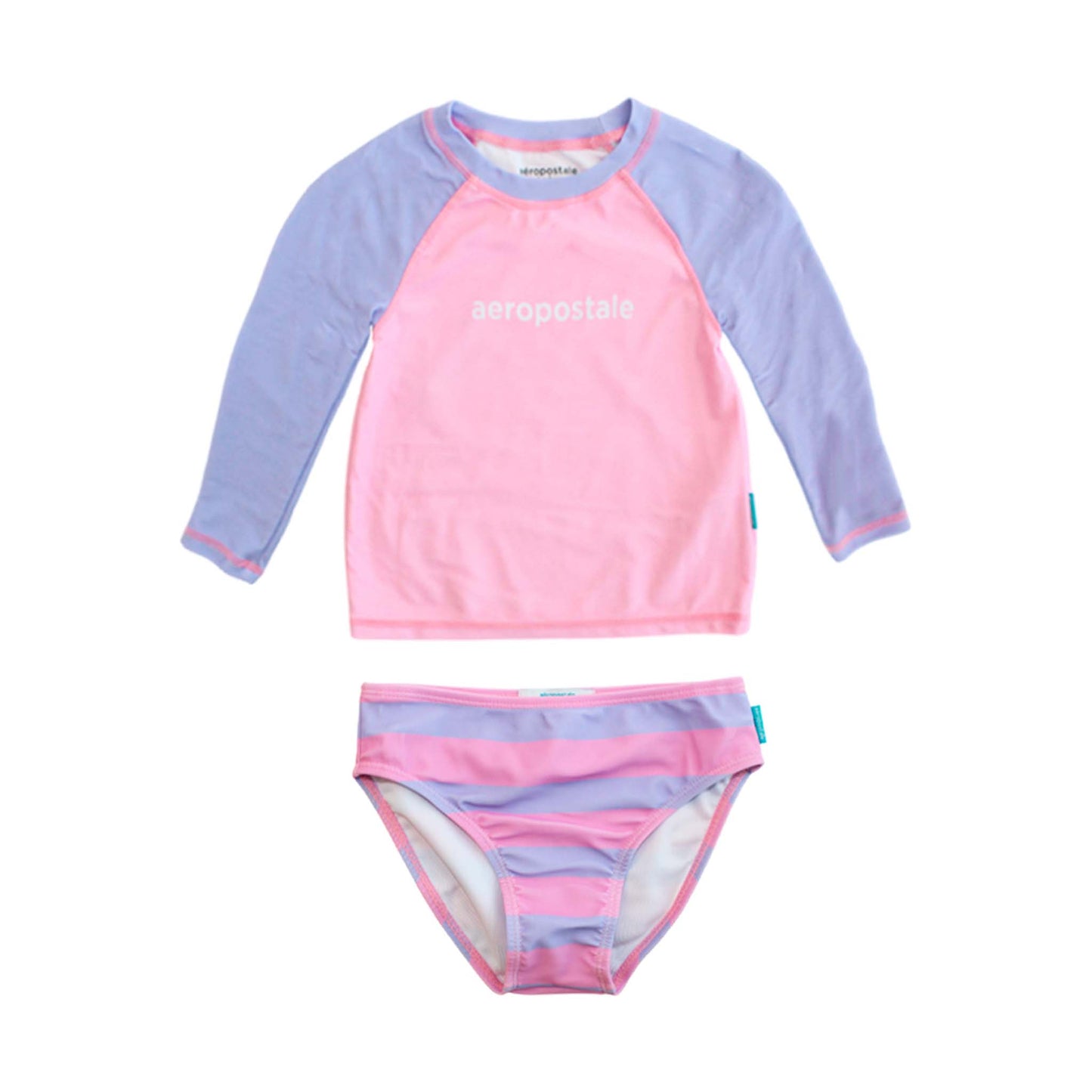 Traje de baño 2 piezas rosado niña Aeropostale 3188