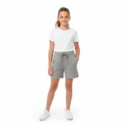 Shorts Falda Gloss Gris Niña Grande 31881-000037