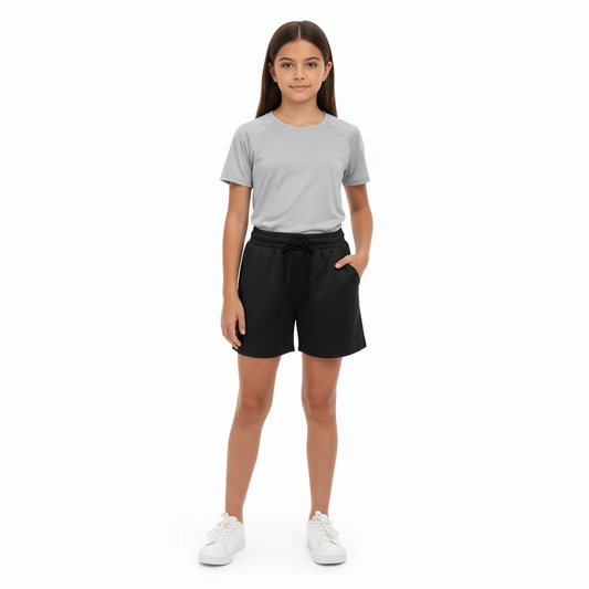 Shorts Falda Gloss Negra Niña Grande 31881-008910