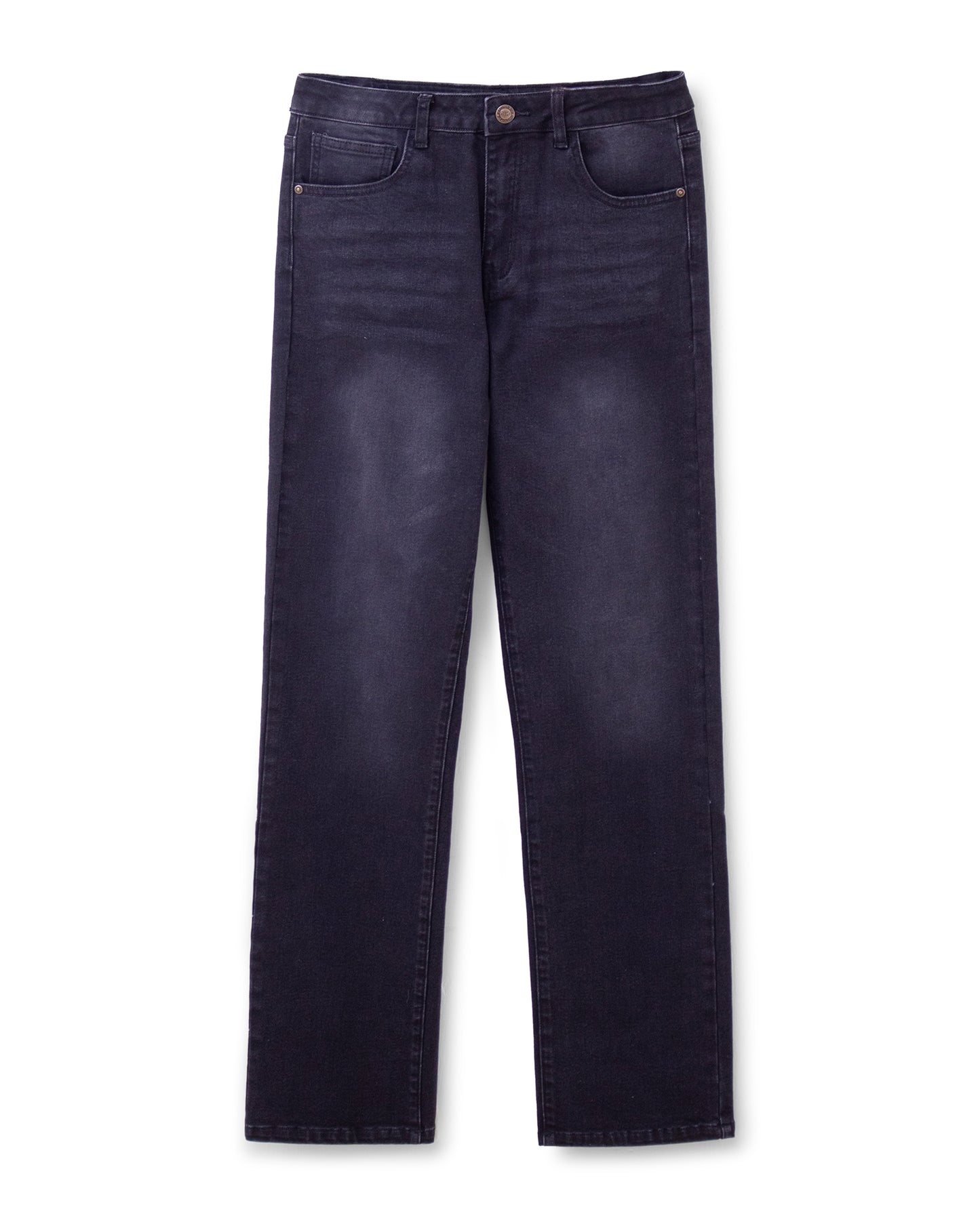 Pantalon jeans straight negro niño 3190033704 St Jacks