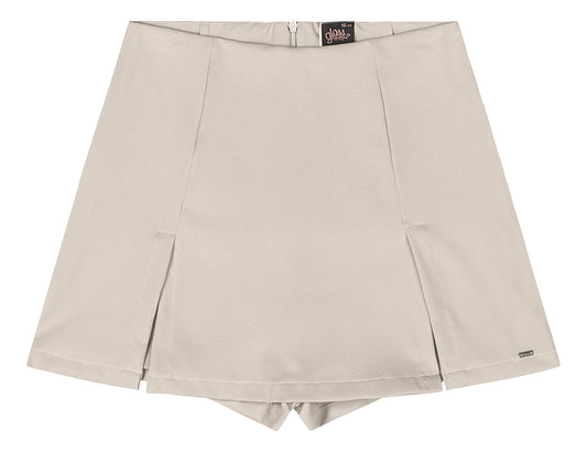 Shorts falda beige niña Gloss 31964-120703