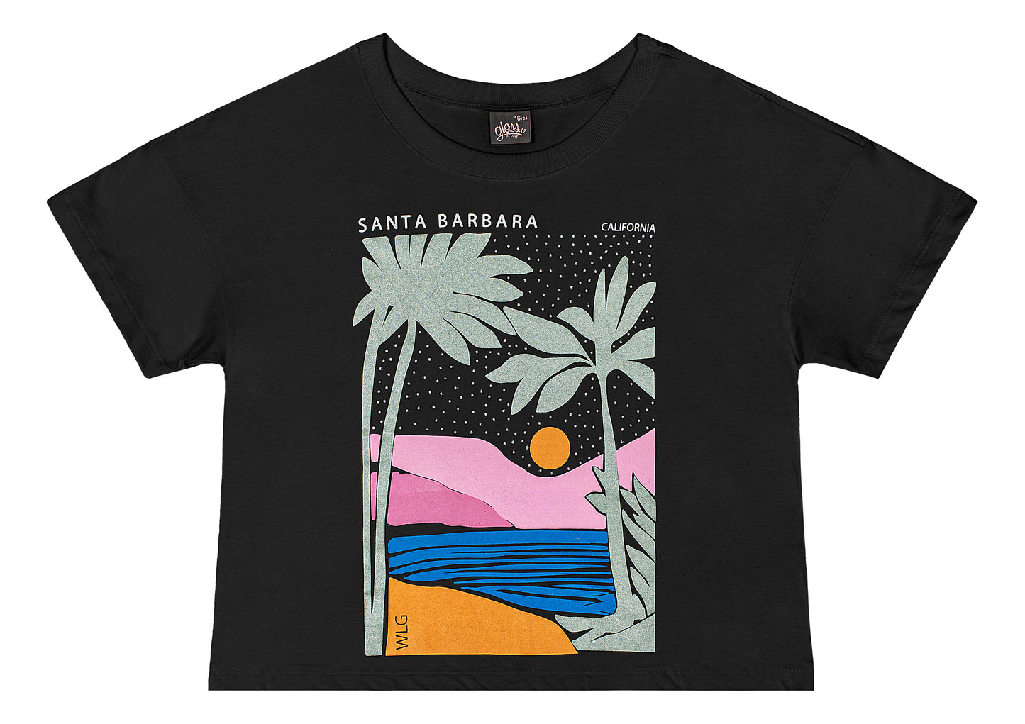 Camisa blusa negra paisajes niña Gloss 31976-008910