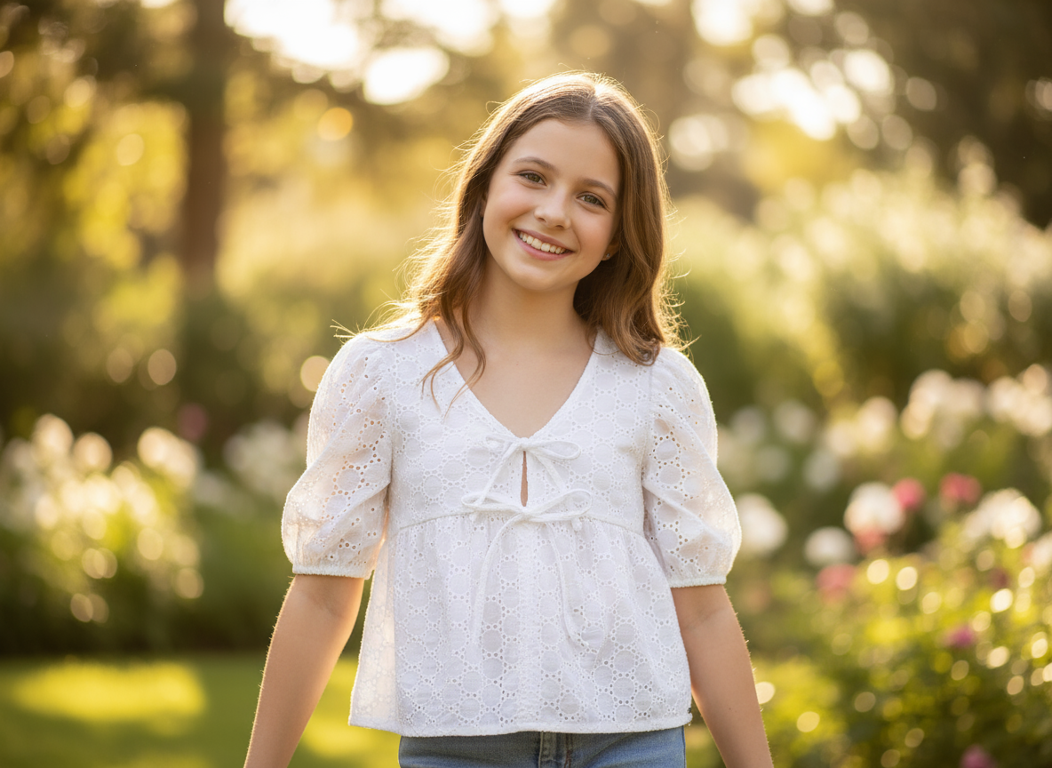 Camisa blusa niña 32018-000101