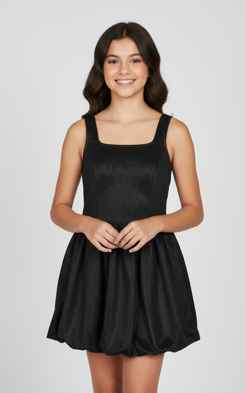 Vestido negro niña Gloss 32040-000101