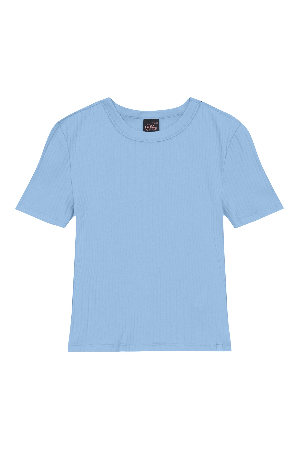 Camisa azul celeste niña Gloss 32097-144123