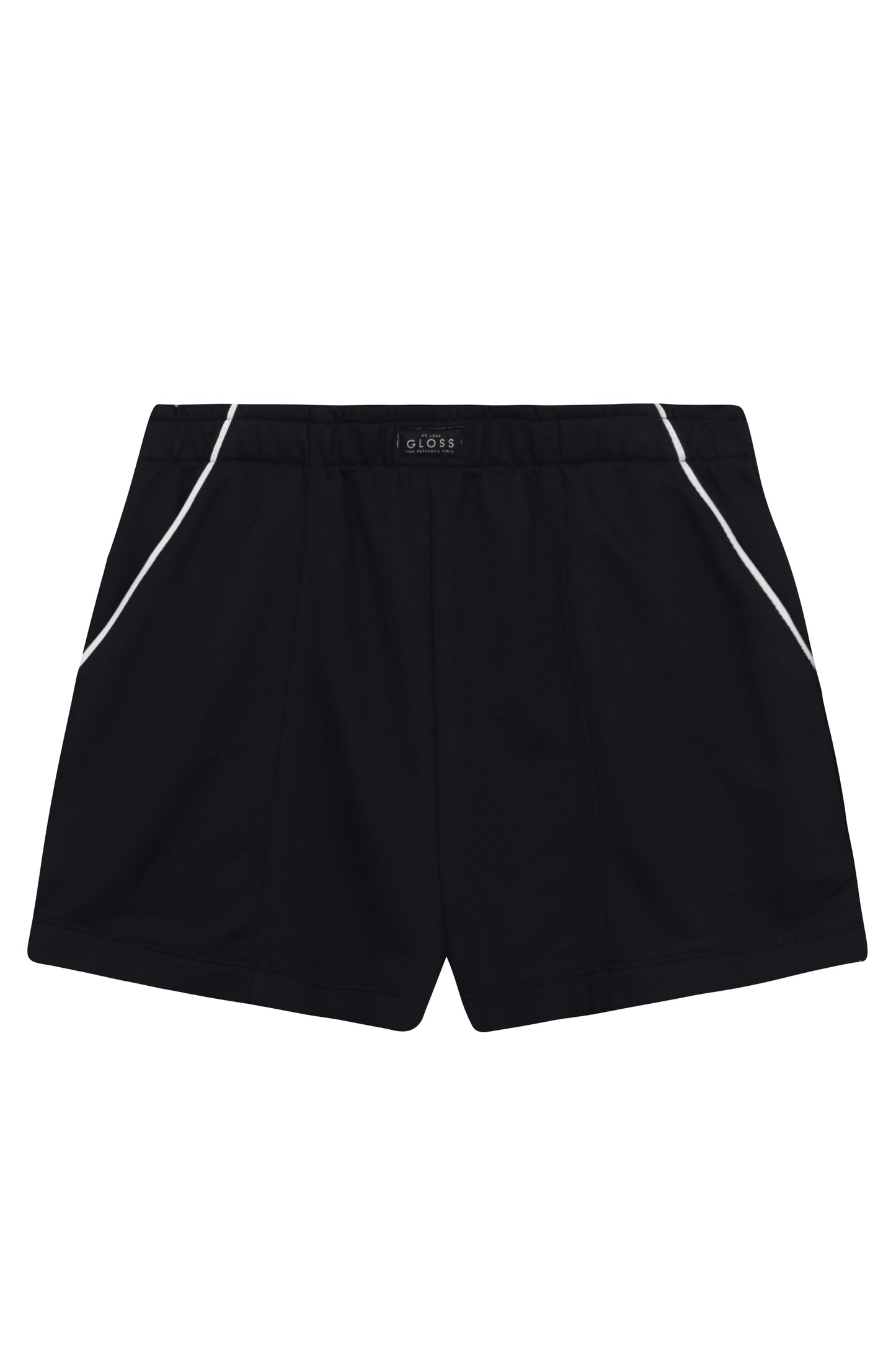 Set conjunto camisa short negro niña Gloss 32129-008910