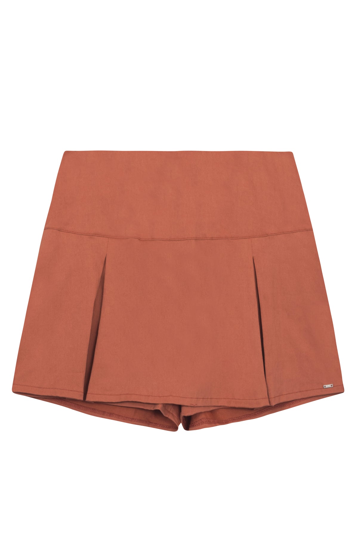 Falda short cafe niña Gloss 32148-171436