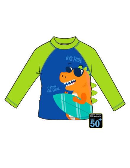 Camisa para traje de baño niño Dino Surf St Jacks 3220005201