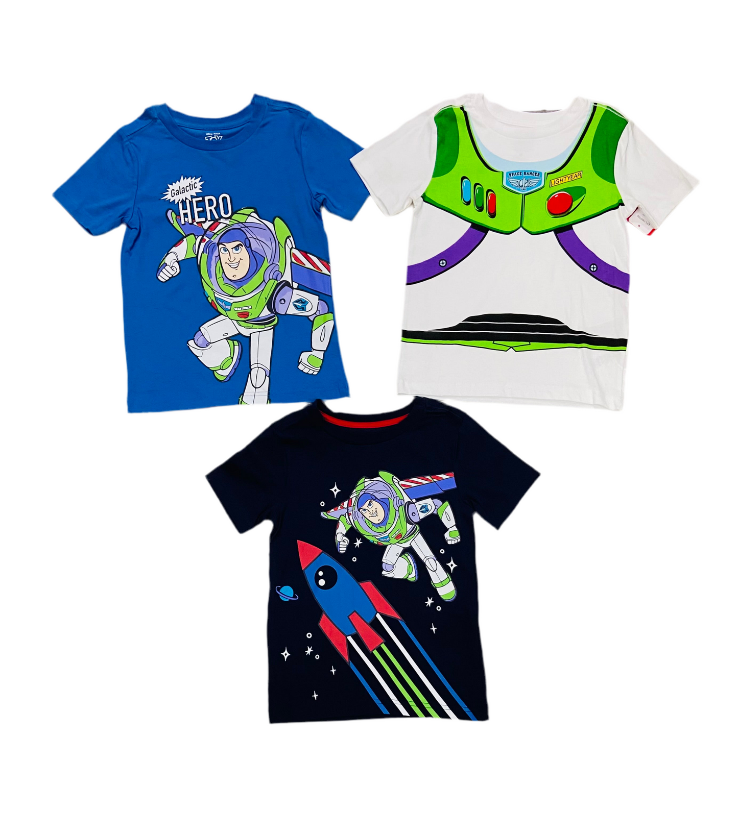 Set 3 camisas Toys Story disney niño