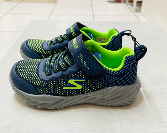 Tenis azul Niño Skechers