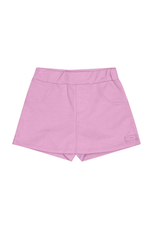 Shorts-Falda Quimby morado Lila Niña Grande 34004-143209