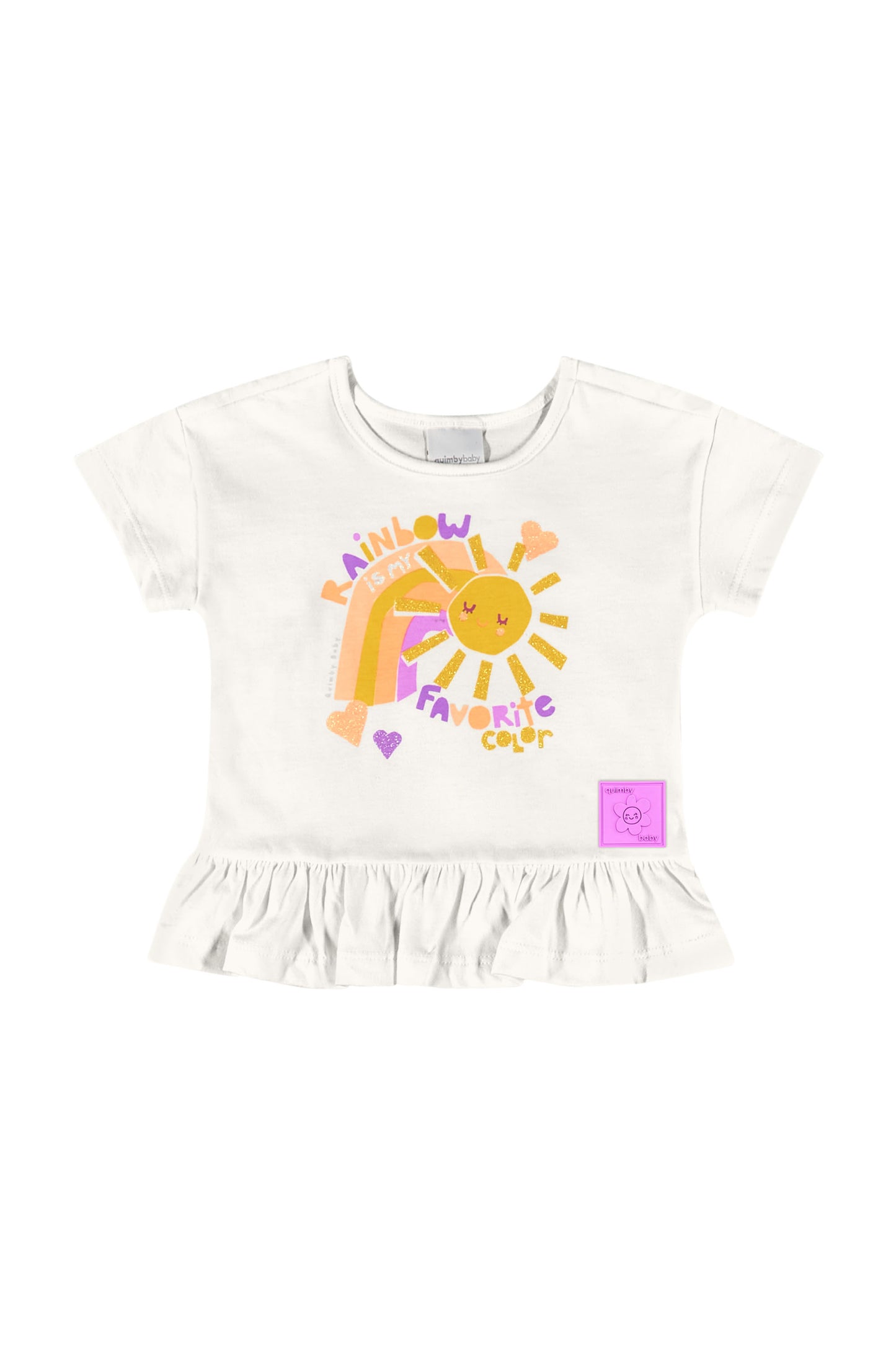 Set 2 piezas niña color morado lila y amarillo 34141 000106