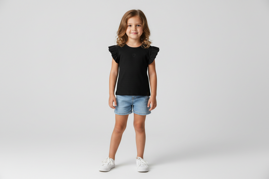 Camisa Blusa Quimby negra bebe Niña Grande 0801.34200 - 008910 promo 3x1000
