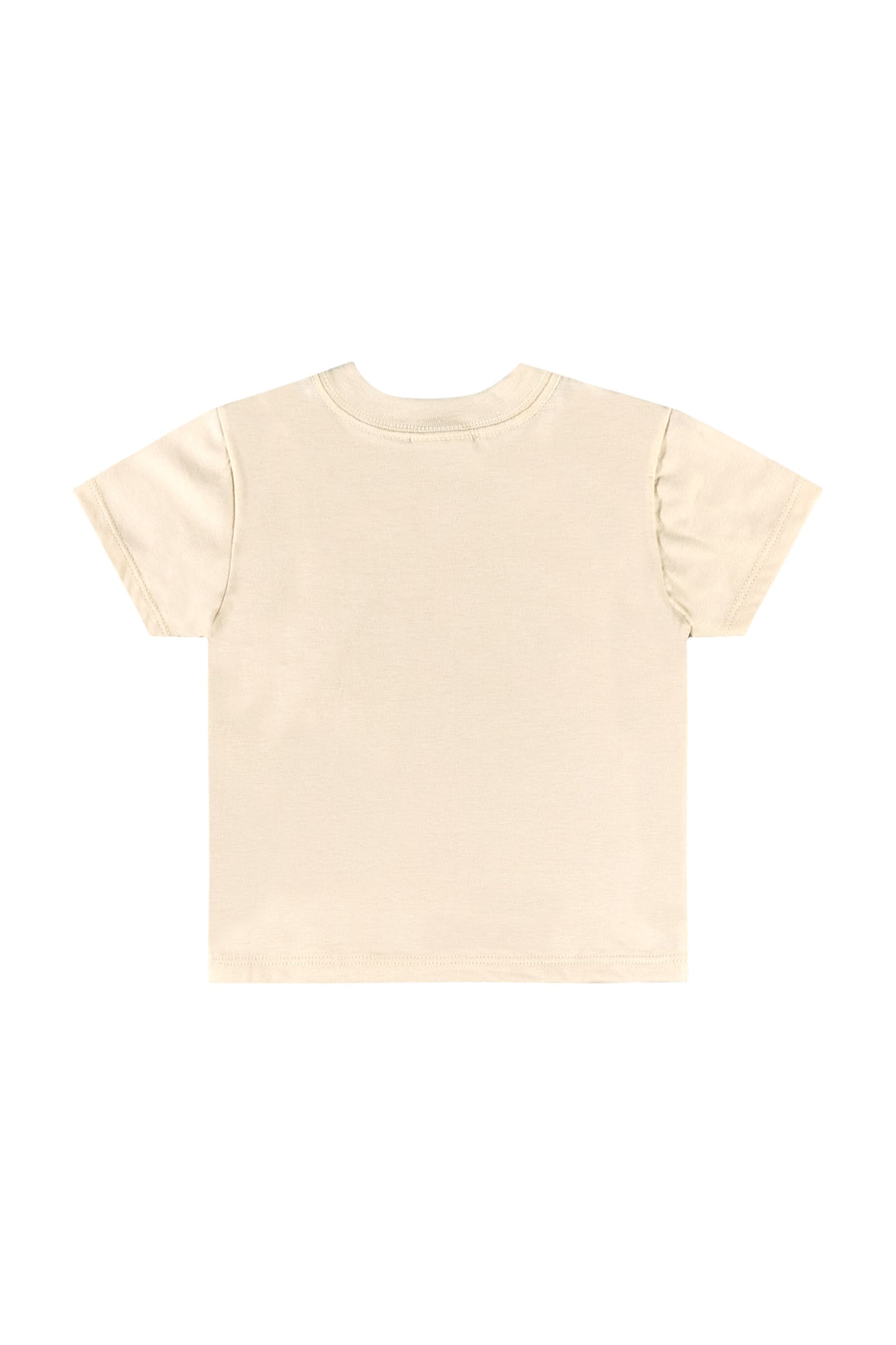 Set Conjunto bebe niño animales safari Camiseta beige shorts jeans 34213 - 12034