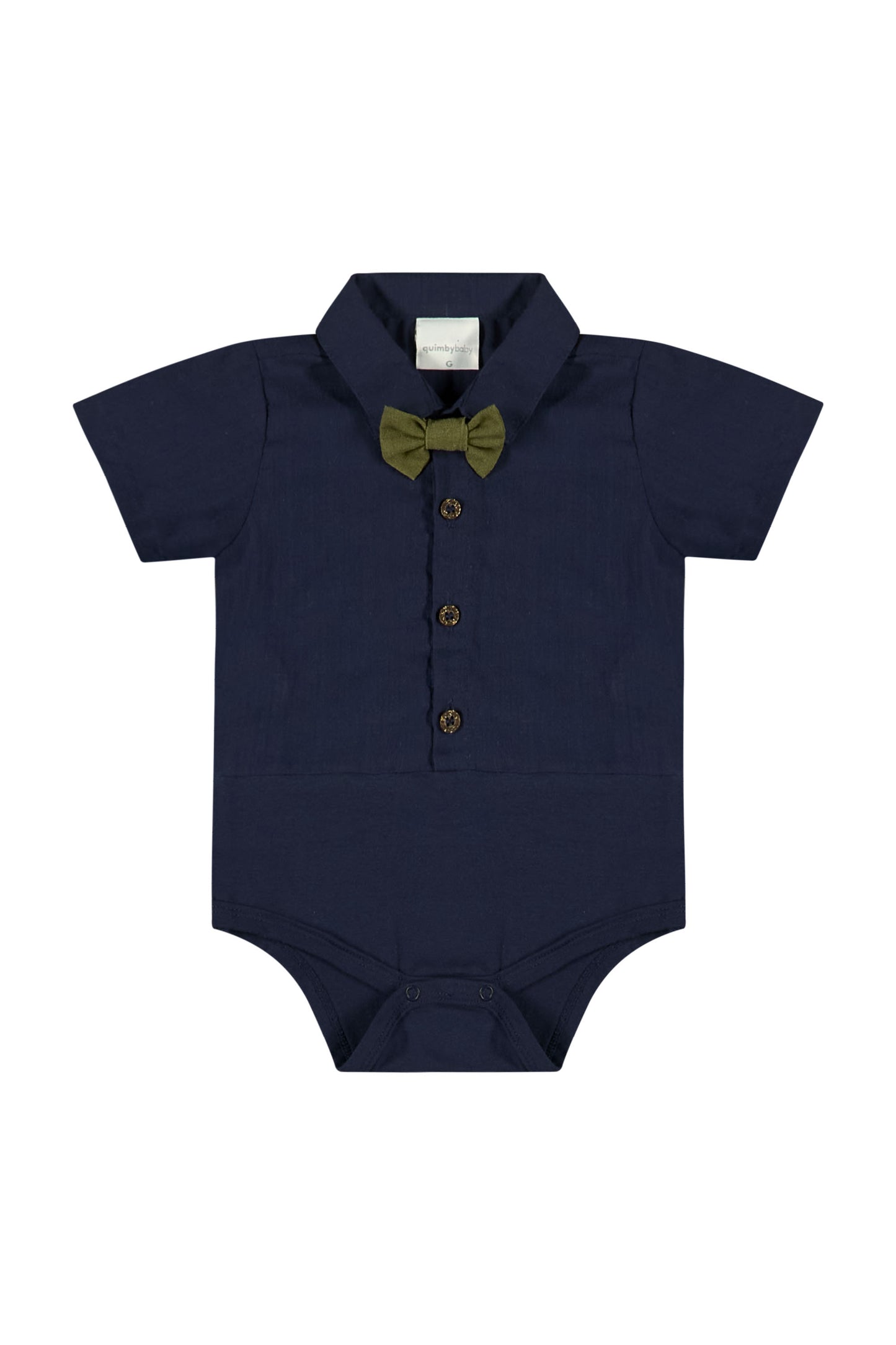 Set Conjunto bebe niño formal tirantes Body shorts color azul 34266 - 193921