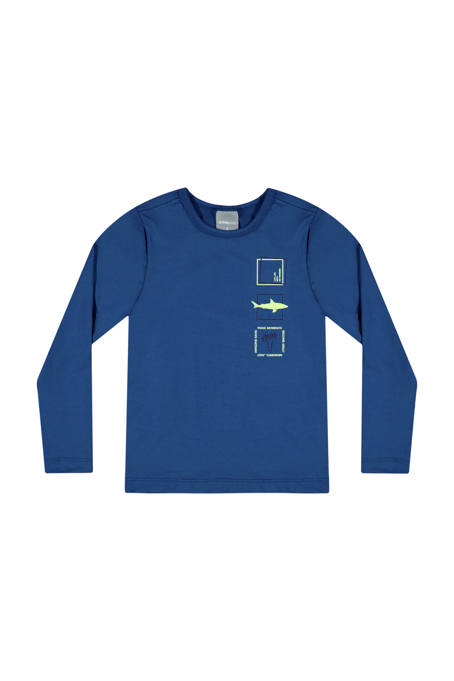 Traje de baño 2 piezas niño quimby color azul oscuro 34288 - 193921