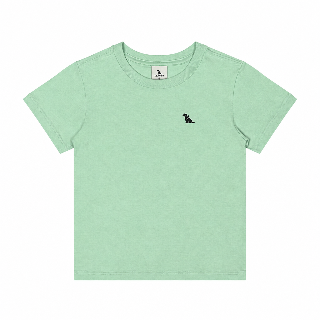 Camisa verde claro niño Quimby 34479-136007