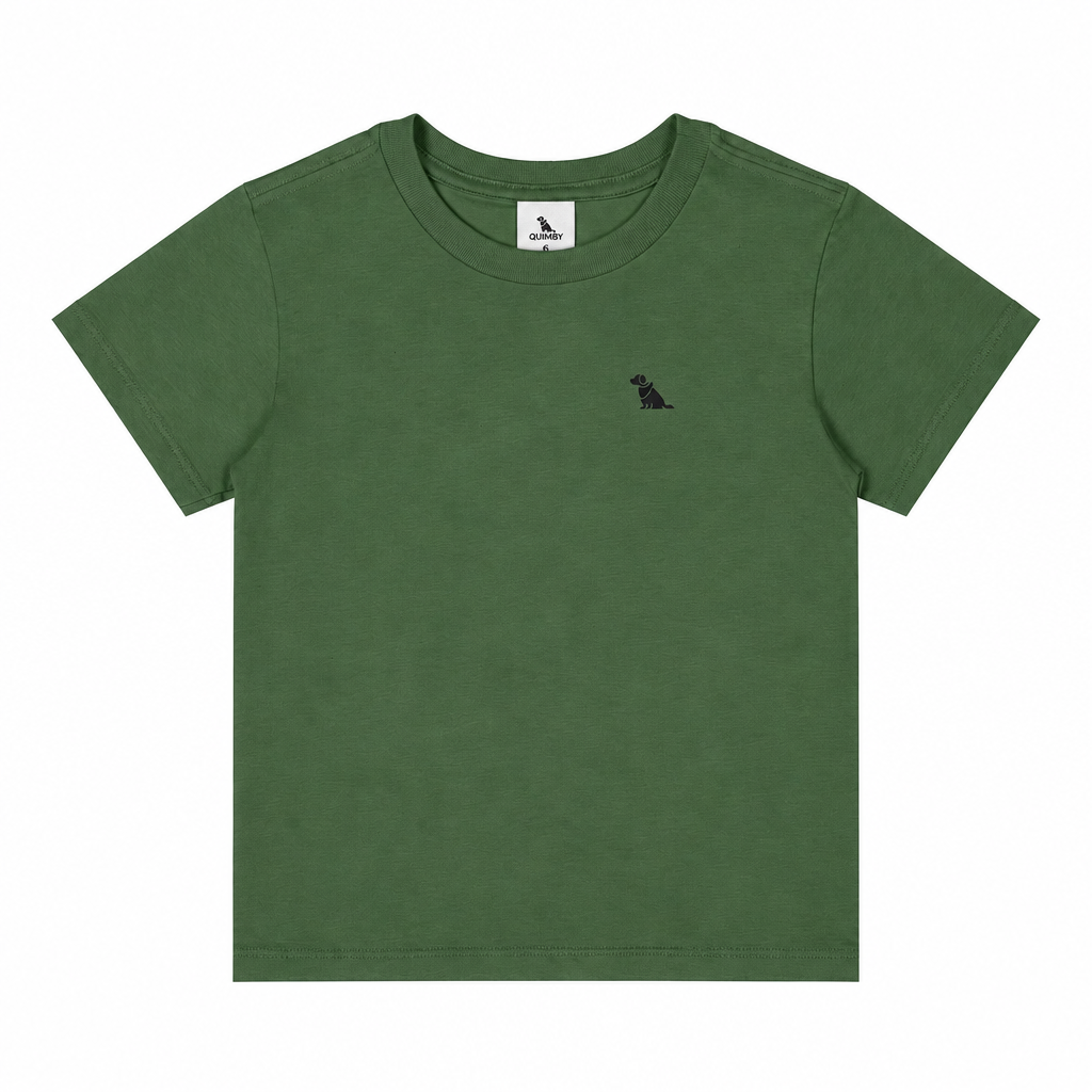 Camisa verde oscuro niño Quimby 34479-180317