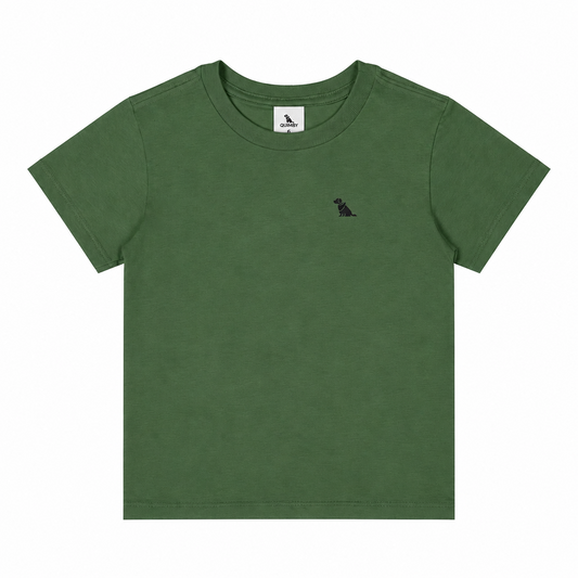 Camisa verde oscuro niño Quimby 34479-180317