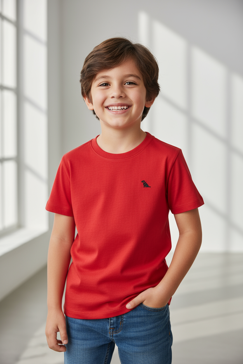 Camisa roja niño Quimby 34479-191763