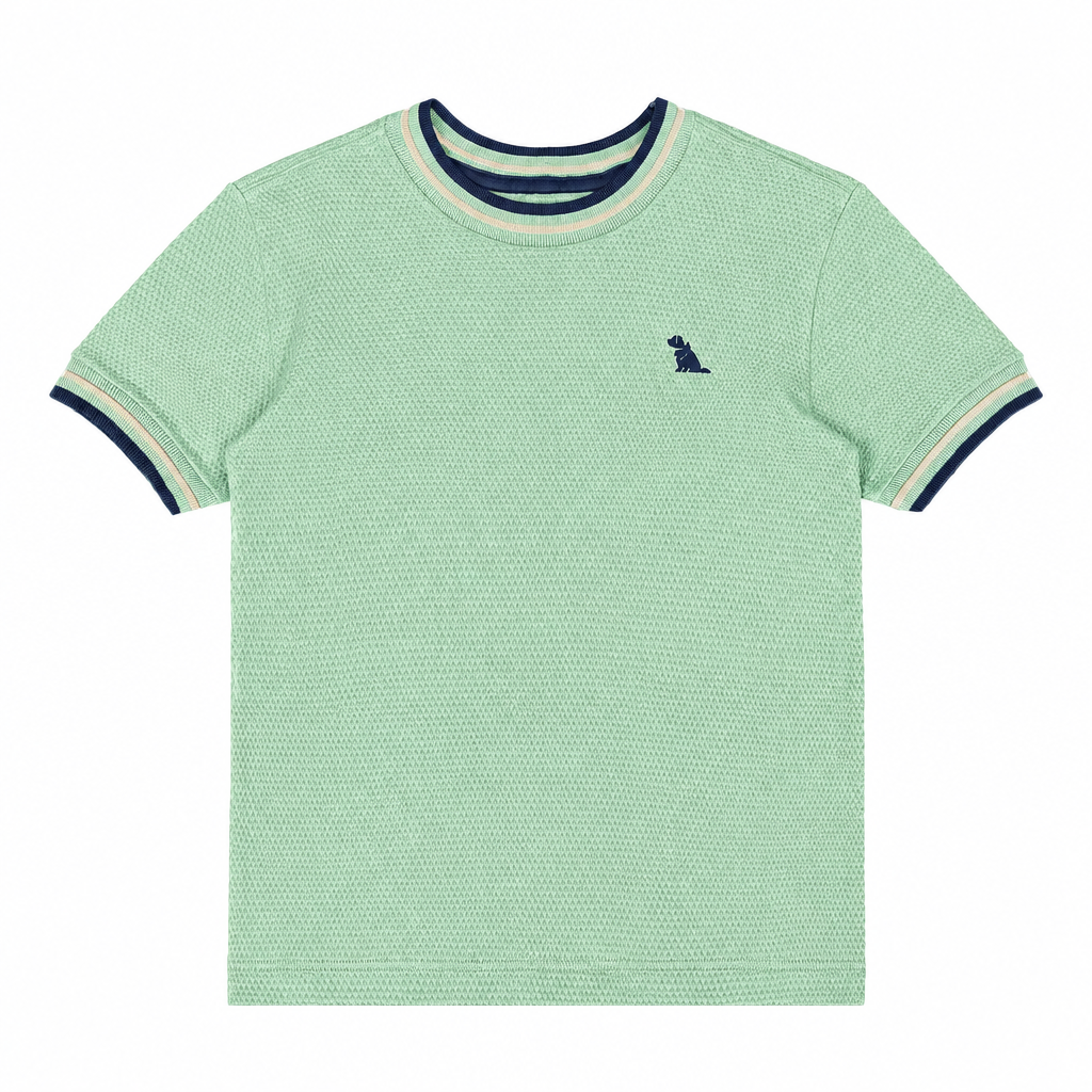 Camisa verde niño Quimby 34480-136007