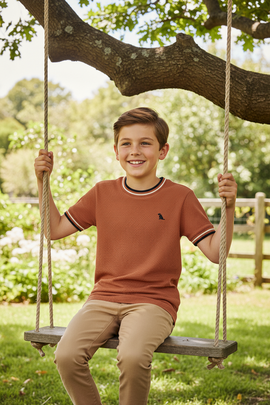 Camisa café niño Quimby 34480-151429