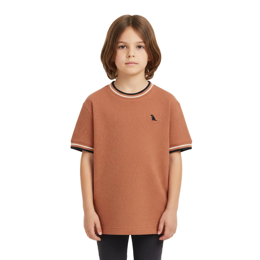 Camisa cafe niño Quimby 34480-151429