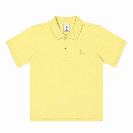 Camisa polo amarilla niño Quimby 34481-120722