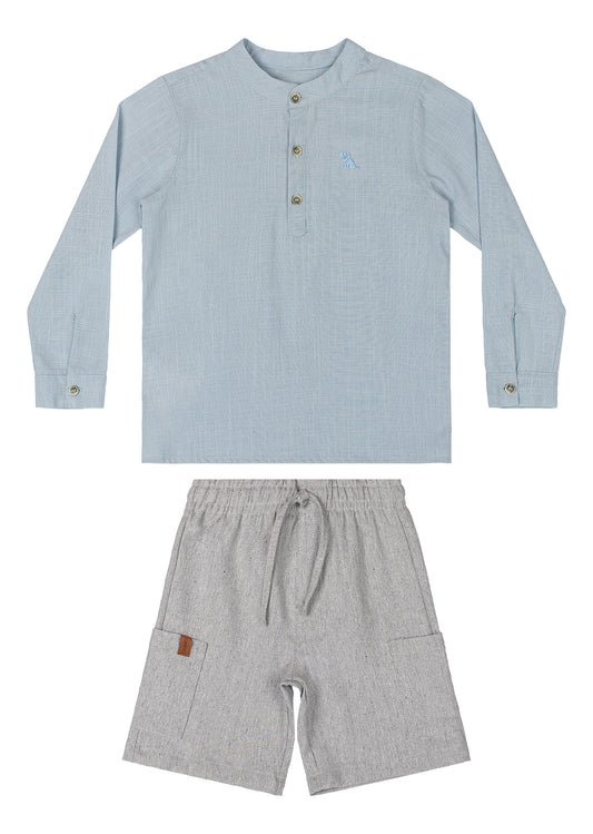 Set conjunto blanco niño Quimby 34494-134304