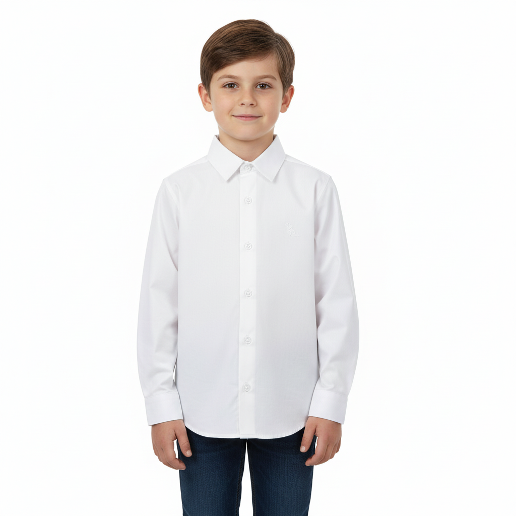 Camisa blanca niño Quimby 34506-000106