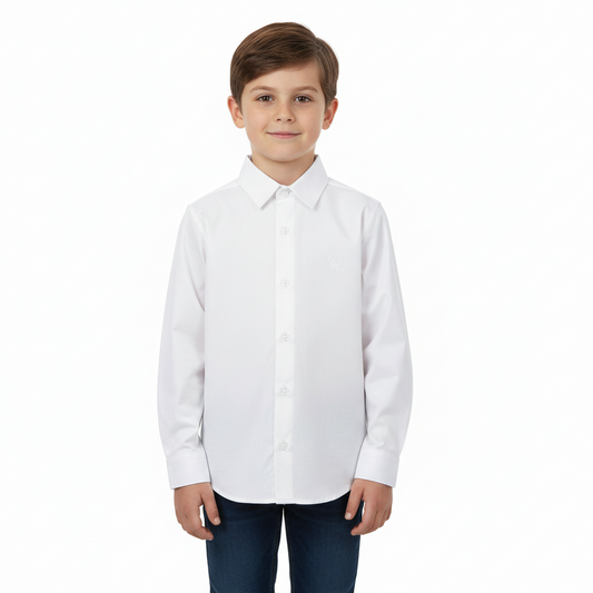 Camisa blanca niño Quimby 34506-000106