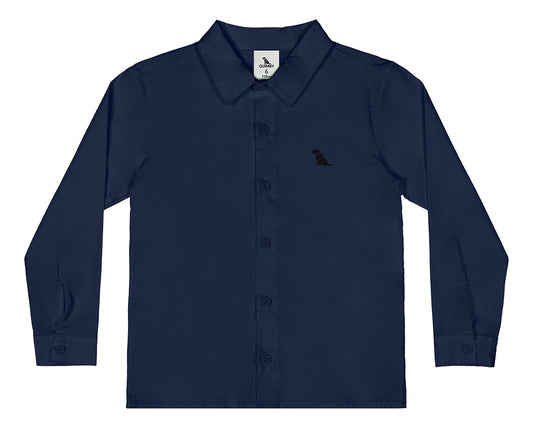 Camisa azul navy niño Quimby 34506-194024