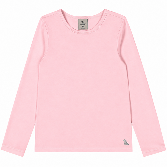 Traje de baño Camisa rosada niña Quimby 34514-121813