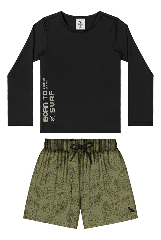 Set conjunto negro niño Quimby 34519-008910