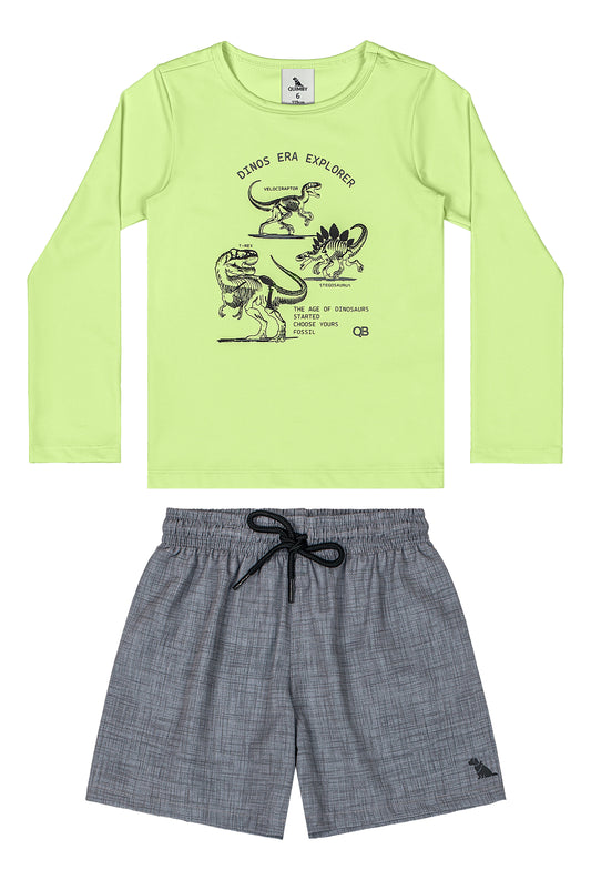 Set conjunto verde niño Quimby 34519-130220