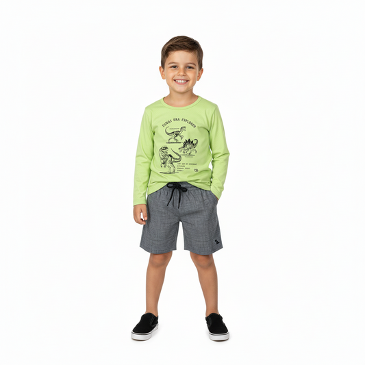 Set conjunto verde niño Quimby 34519-130220