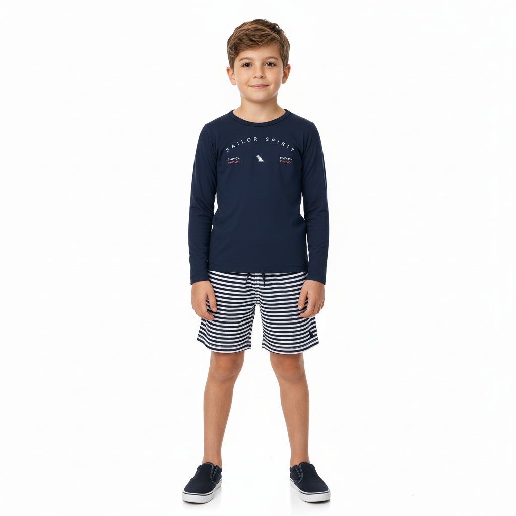 Set conjunto azul navy niño Quimby 34519-193921