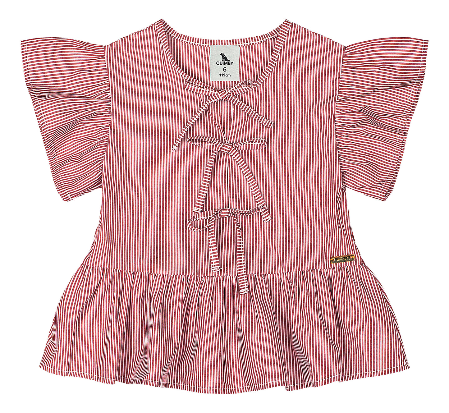 Camisa roja rayas Quimby niña  34541-191862