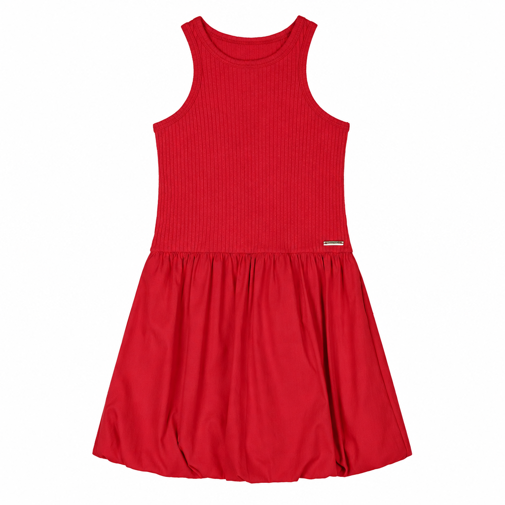 Vestido rojo niña Quimby 34545-191763