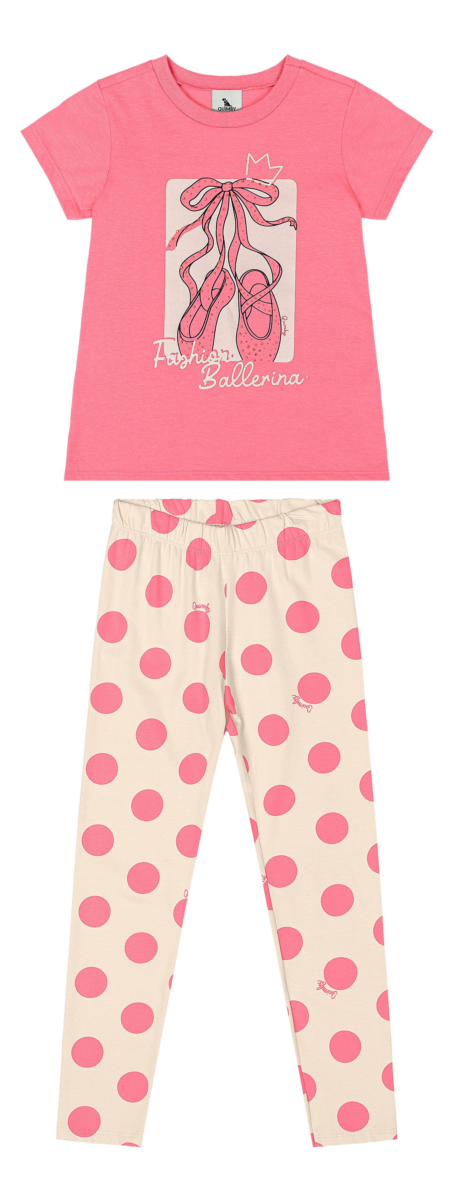 Set conjunto rosado niña Quimby 34560-061735
