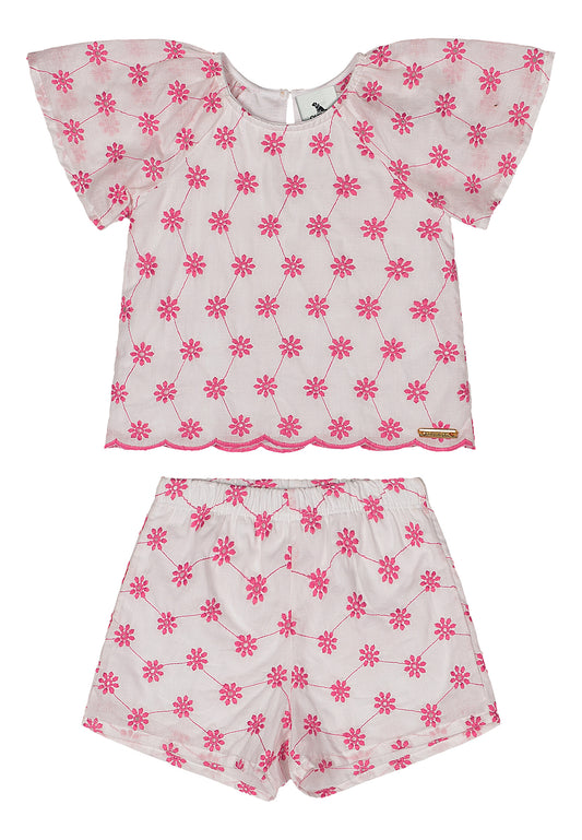 Set conjunto rosado niña Quimby 34581-152216