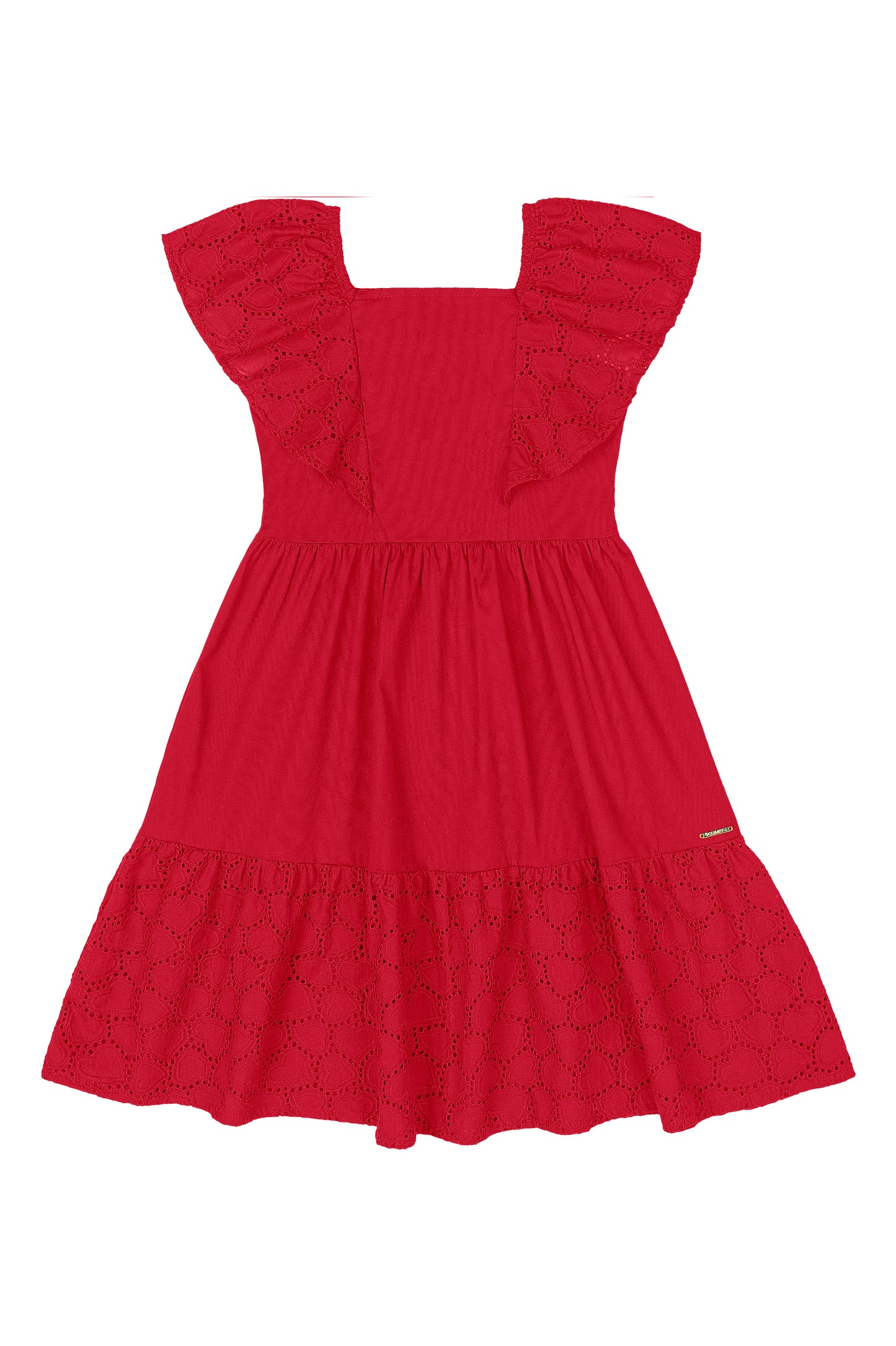 Vestido rojo navidad navideño Quimby 34654-191663