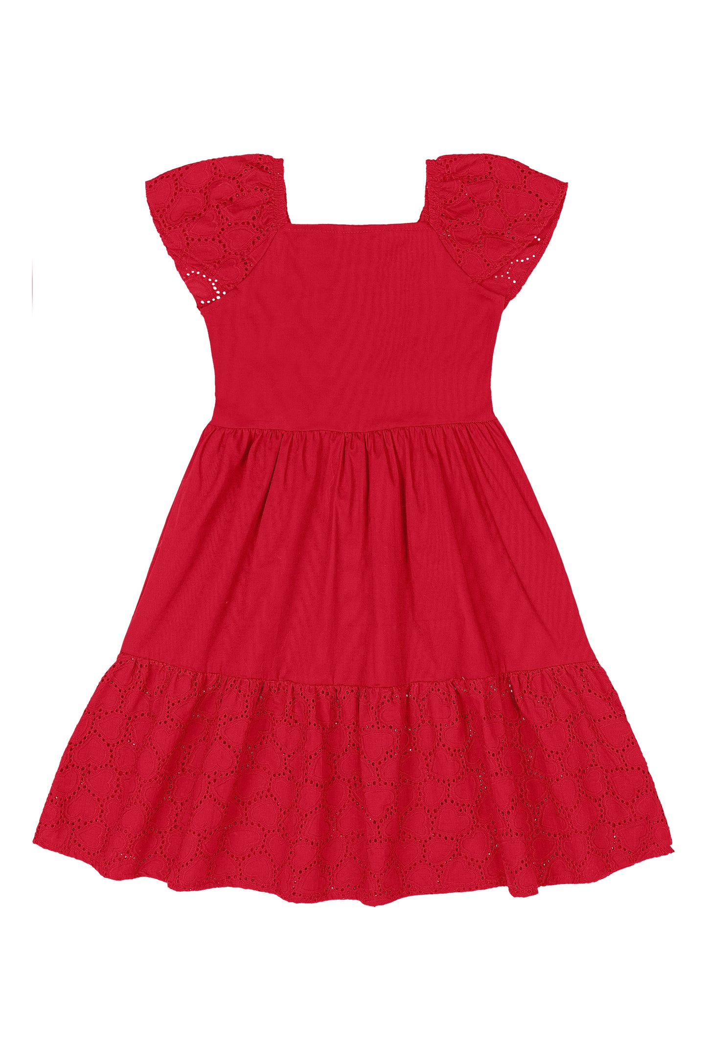 Vestido rojo navidad navideño Quimby 34654-191663