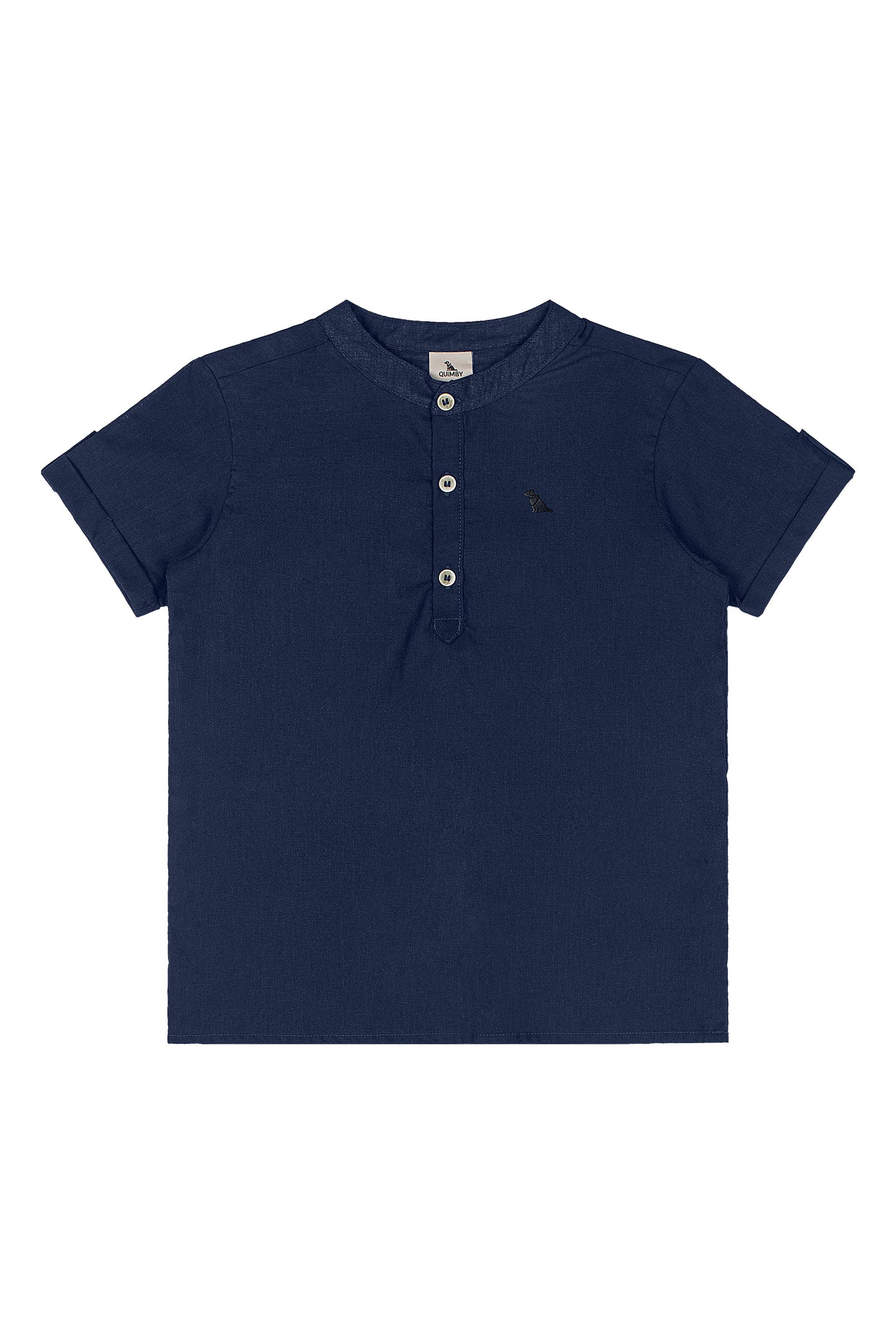 Camisa azul henley niño Quimby 34715-193921