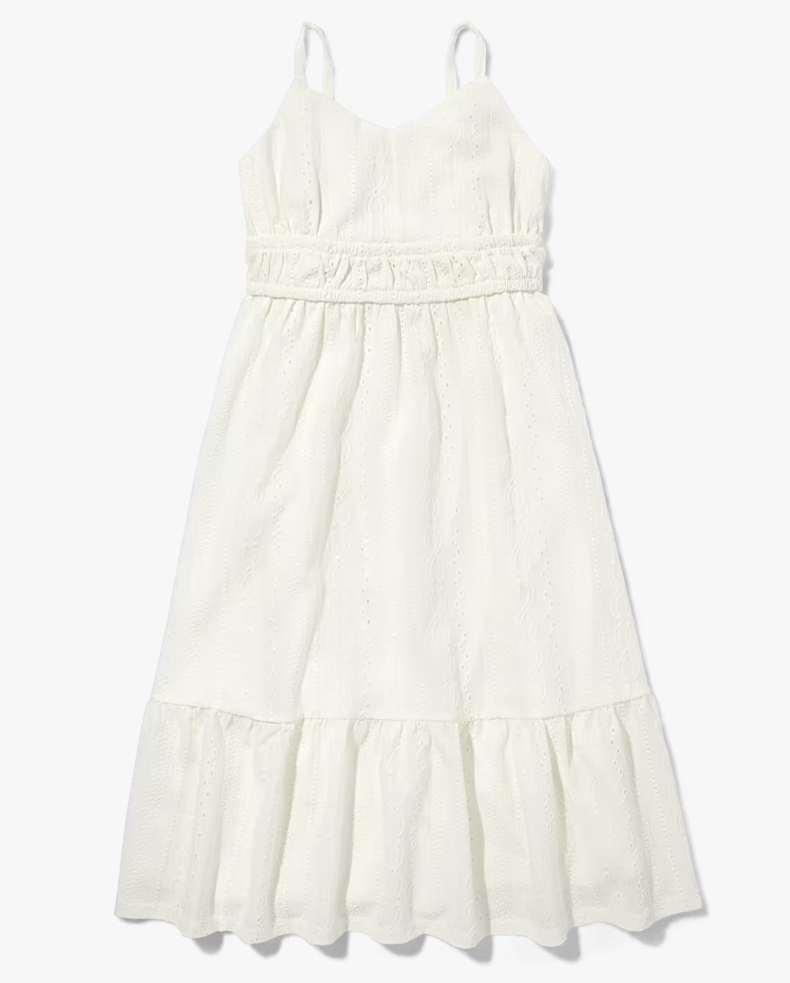 Vestido childrens place niña blanco blonda sugar 81366512