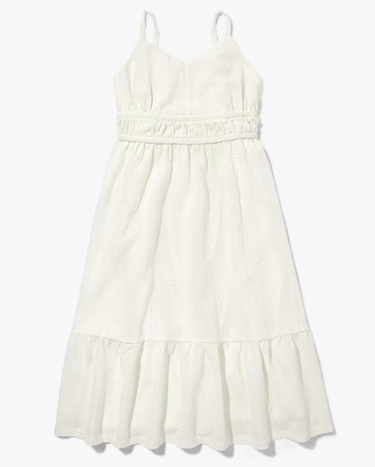 Vestido childrens place niña blanco blonda sugar 81366512