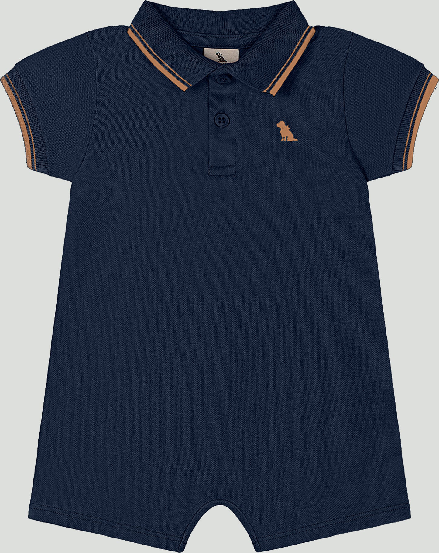 Mameluco overall azul oscuro bebe niño Quimby 34971-193921
