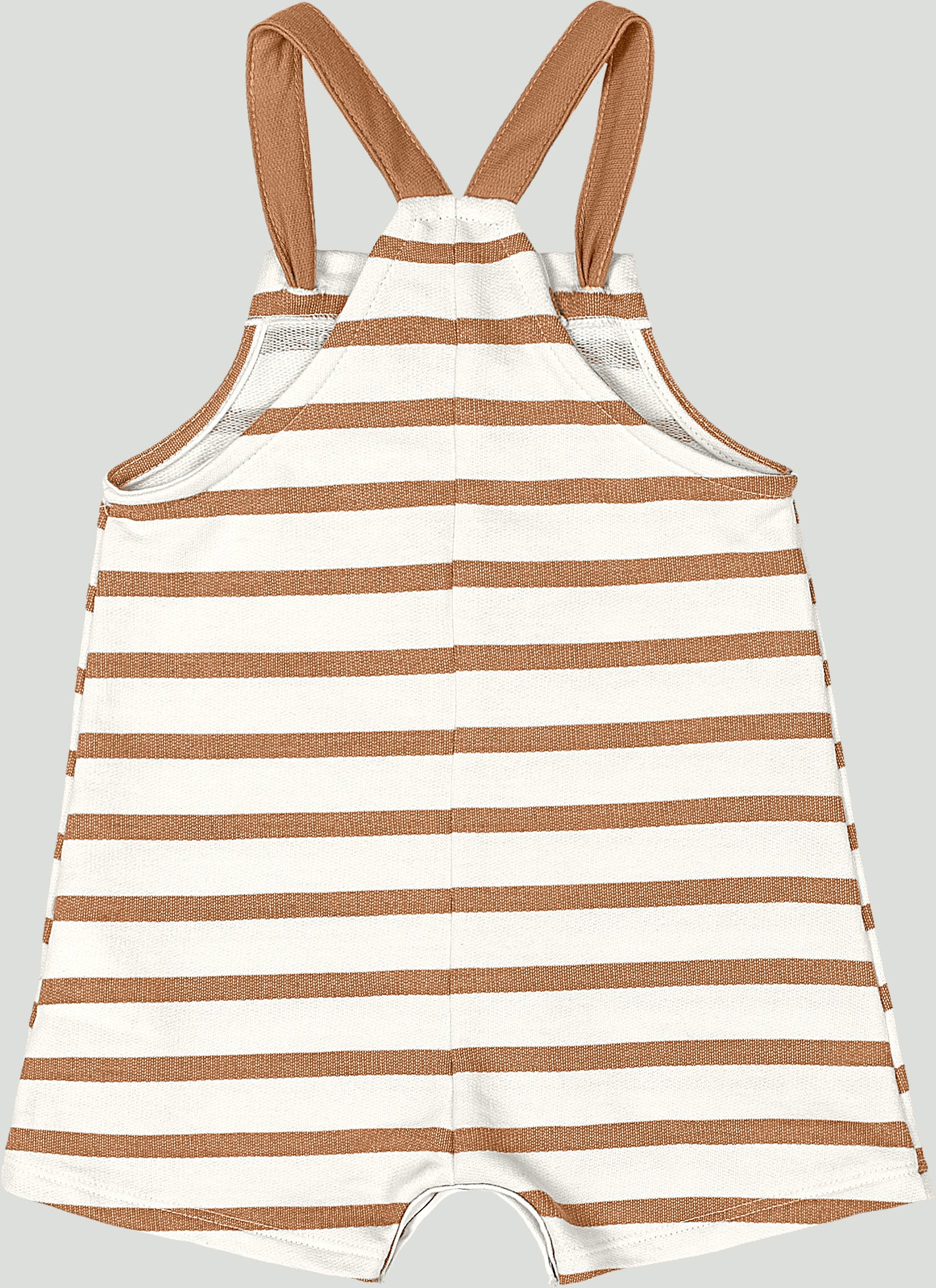 Set conjunto  camisa blanca overall rayas cafe bebe niño Quimby 34982-000106