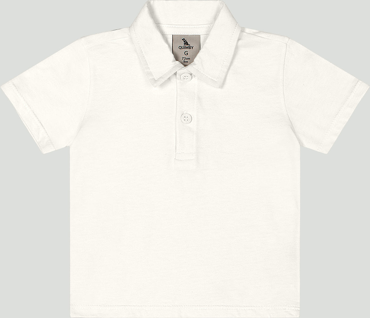Set conjunto camisa blanca overall verde aqua bebe niño Quimby 34985-000106